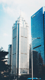 都市摩天大楼景观