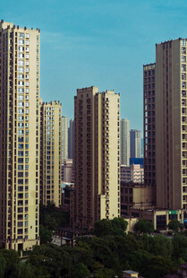 城市高楼林立景观