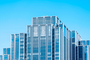 现代都市摩天大楼景观