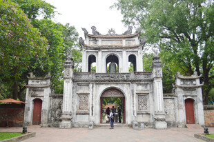 越南古典风格牌坊建筑