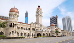 吉隆坡地标建筑景观
