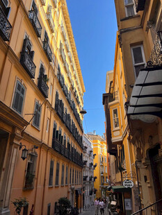 欧洲风情街道建筑景观