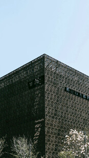 现代风格黑色建筑外观