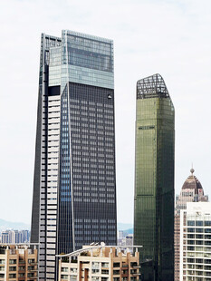 都市摩天大楼景观