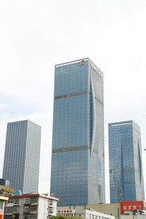现代都市高楼建筑群