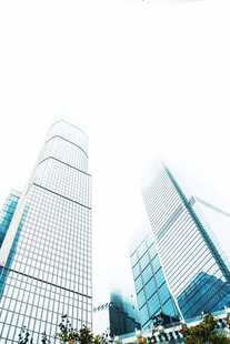 现代都市摩天大楼景观