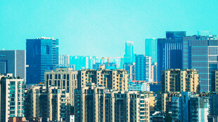 城市高楼景观
