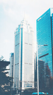 现代都市高楼大厦景观