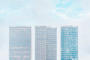 现代高楼大厦景观