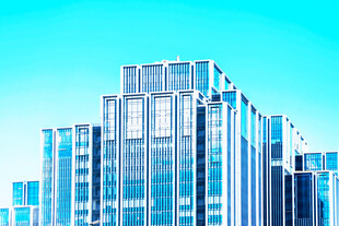 现代都市高楼大厦景观