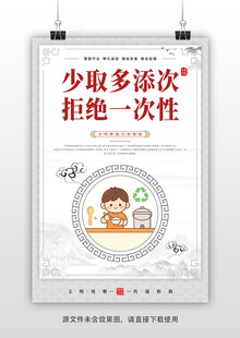 校园食堂文化宣传海报