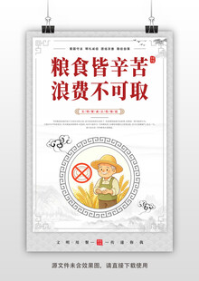 校园食堂文化宣传海报