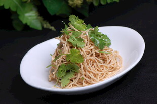 香菜拌干丝