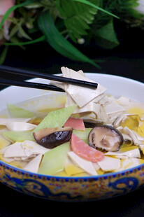 鸡汁百叶