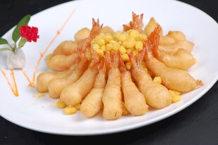 黄金脆皮虾