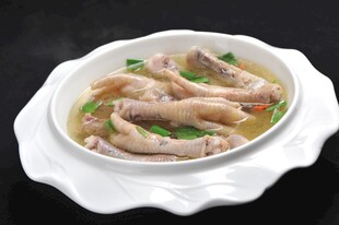 清蒸凤爪咸排