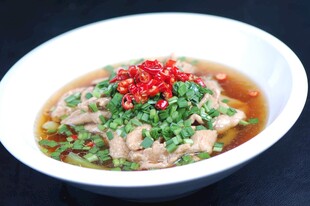 丝瓜煮滑肉