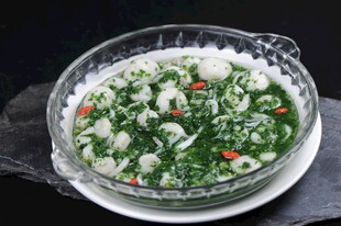 荠菜溜三白