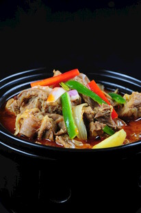 香辣羊肉煲