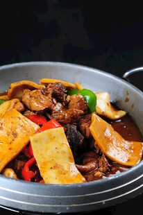 干锅豆腐煲
