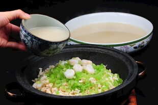 翅汤锅巴粥