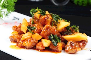 美味菠萝咕咾肉