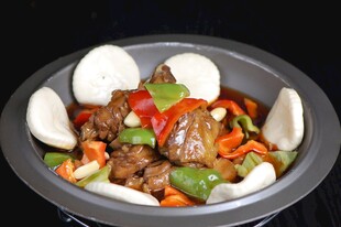 土鸡贴饼
