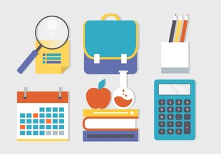 多样学习用品集合