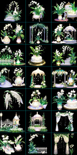 精美风铃花