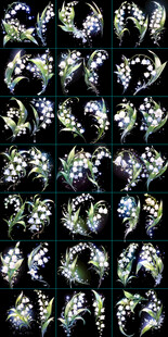 精美风铃花