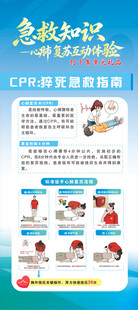 心肺复苏海报