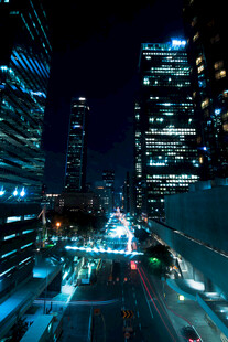 都市璀璨夜景