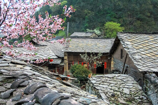 春日古村落美景