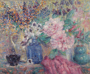 花卉静物油画