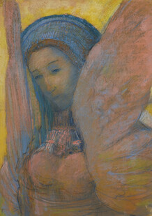 抽象风格女性形象画作
