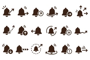 铃铛图标合集