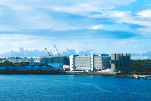海滨城市风光