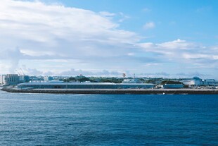 海滨城市美丽海景风光