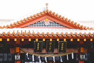 中式古建筑屋顶景观