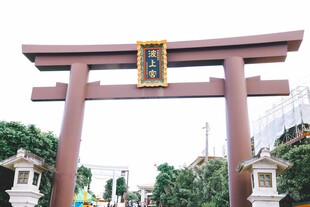 日本神社鸟居景观