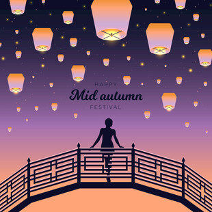 中秋节灯笼