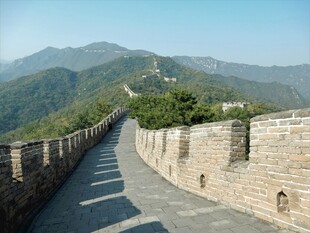 雄伟壮观的万里长城
