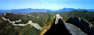 壮丽长城景观
