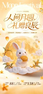 梦幻大耳月兔儿童服装展示