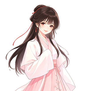 古风汉服少女优雅形象