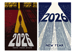 2026新年主题海报设计