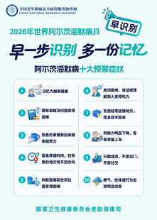 老年期痴呆海报