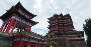 腾王阁建筑 