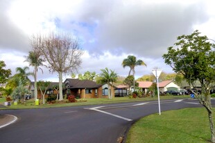 宁静住宅区的优美街景
