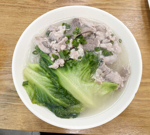 猪杂汤面